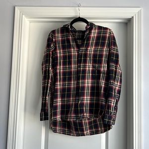 Zara Plaid Button Up